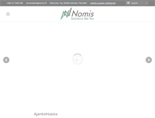 Tablet Screenshot of nomis.fi