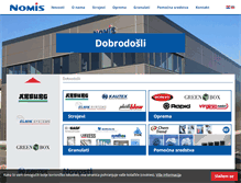 Tablet Screenshot of nomis.hr